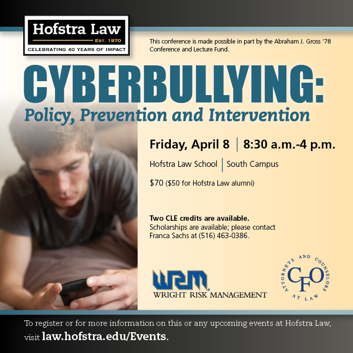 CYBERBULLYING: Policy, Prevention and Intervention (2011)