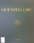 Law School Bulletin 1993-94 by Hofstra University School of Law