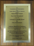 Lehman - La Guardia Award for Civic Achievement