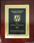 Hofstra University School of Law Legal Ethics Conference Honor